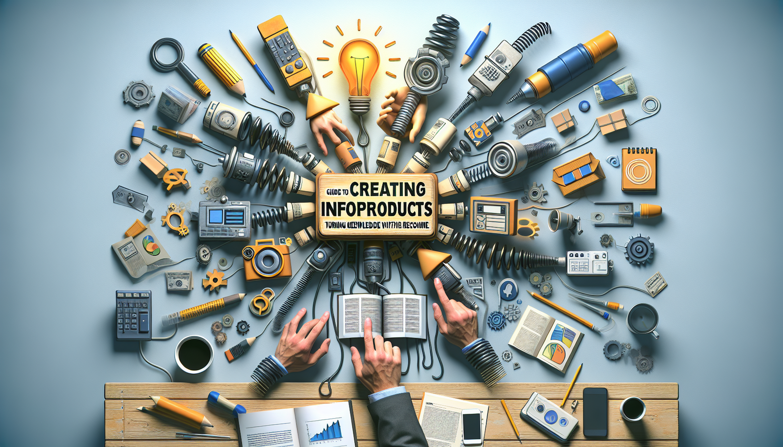 Guia para criar infoprodutos: Transformando conhecimento em receita.