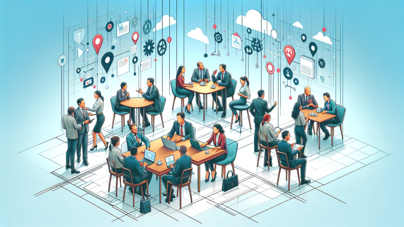 Networking em eventos presenciais: Como abordar pessoas sem ser invasivo